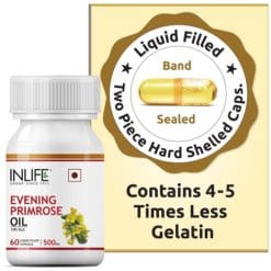 INLIFE™ Evening Primrose Oil Supplement, 500mg (60 Capsules)
