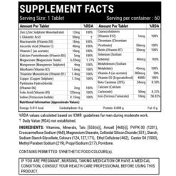 multivitamin minerals tablets