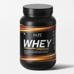 INLIFE Whey Protein Powder, Bodybuilding Supplement- 1kg