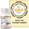 INLIFE Sweet Almond Oil Supplement, 500mg - 60 Vegetarian Capsules