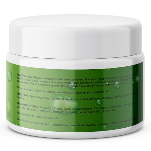 INLIFE Natural Aloe Vera Gel-100gms - Image 6