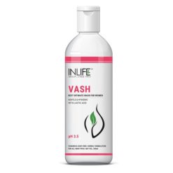 INLIFE Natural Vaginal Wash for Feminine Hygiene, 200 ml
