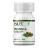 INLIFE Moringa Leaf Extract Supplement, 500 mg - 60 Vegetarian Capsule