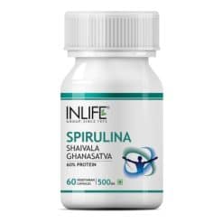 INLIFE™ Spirulina, 500mg (60 Veg. Capsules), Health Supplement