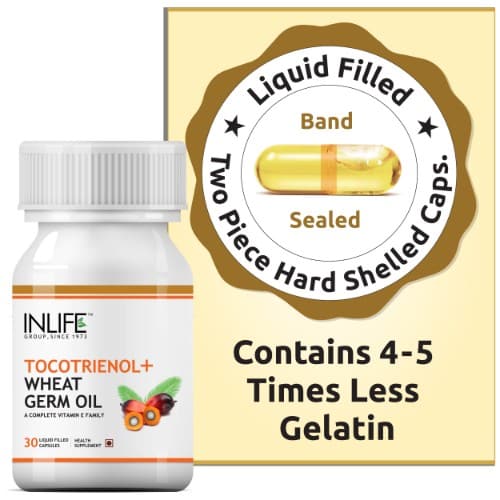 inlife tocotrienol wheat germ oil supplement capsules