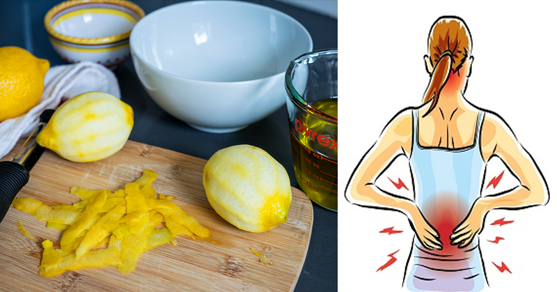 Peeled Lemon and Lemon Peels Can Save You From Chronic Joint Pain