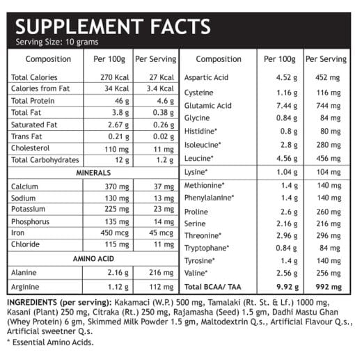 INLIFE Livstan Liver Support Protein Powder Supplement Whey Protein Powder & Ayurvedic Herbs, 300 grams (Vanilla) - Image 2