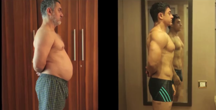 Decoding aamir khan's body tramsformation secrets in the movie Dangal