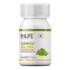 INLIFE Ginkgo Biloba Supplement, 120mg - 60 Vegetarian Capsules