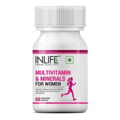 INLIFE Multivitamin & Minerals Supplement for Women - 60 Capsules