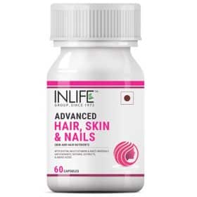 inlife advanced hair skin and nails supplement