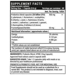 Probiotics capsules