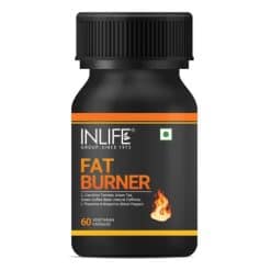 INLIFE Fat Burner Supplement for Men & Women - 60 Vegetarian Capsules