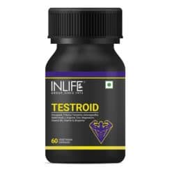 INLIFE Testroid Supplement for Men - 60 Vegetarian Capsules