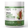 INLIFE Vegan Plant Based Protein Powder 24g Protein (Pea & Brown Rice) with Ayurvedic Herbs (Chocolate Flavour)
