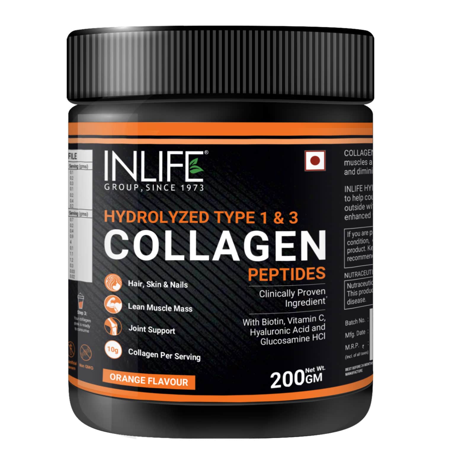 Collagen powder supplement