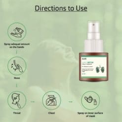Lung care spray