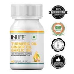 Turmeric Ginger Garlic Oil Veg Capsules