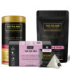 The Tea Ark Organic Spearmint Tea for PCOS PCOD, Herbal Tea for Women with (Shatavari & Fennel) Caffeine Free