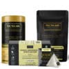 The Tea Ark Lemongrass Tea with Moroccan Mint (Spearmint) & Peppermint, for Stress Relief, Daily Detox (25 Cups), 50g