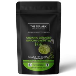The Tea Ark Organic Matcha Green Tea Powder, Japanese Superfood for Weight Management, High in Antioxidants, Slim Tea, Skin Care (20 Cups), 50g