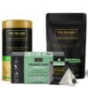 The Tea Ark Green Tea with Peppermint, Natural Herbal Tea for Weight Management, Digestion Support, Energy Booster, for Women Men (25 Cups), 50g