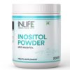INLIFE Myo Inositol Powder Supplement 2000mg for PCOS, Insulin Resistance, Relaxation, 200g
