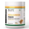 INLIFE Fenugreek Fiber Powder for Weight & Sugar Management, Gut & Digestive Health, 150g (Orange)
